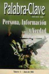 					Visualizar v. 8 (2003): Persona, información y verdad
				