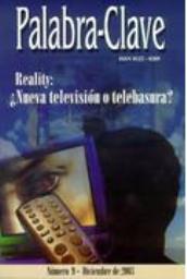 					Ver Vol. 9 (2003): Reality: ¿nueva televisión o telebasura?
				